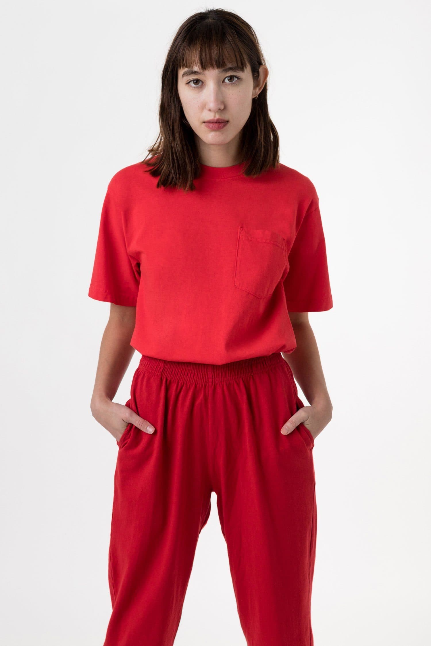 1809GD Unisex - Short Sleeve Garment Dye Pocket T-Shirt