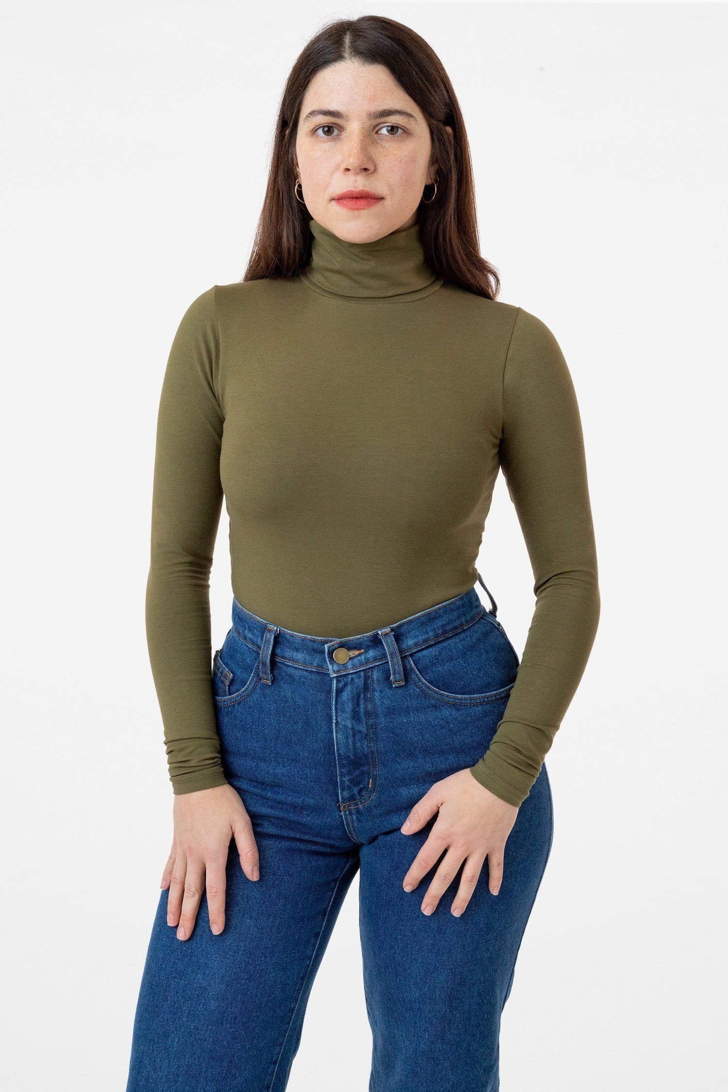 8306 - Cotton Spandex Turtleneck
