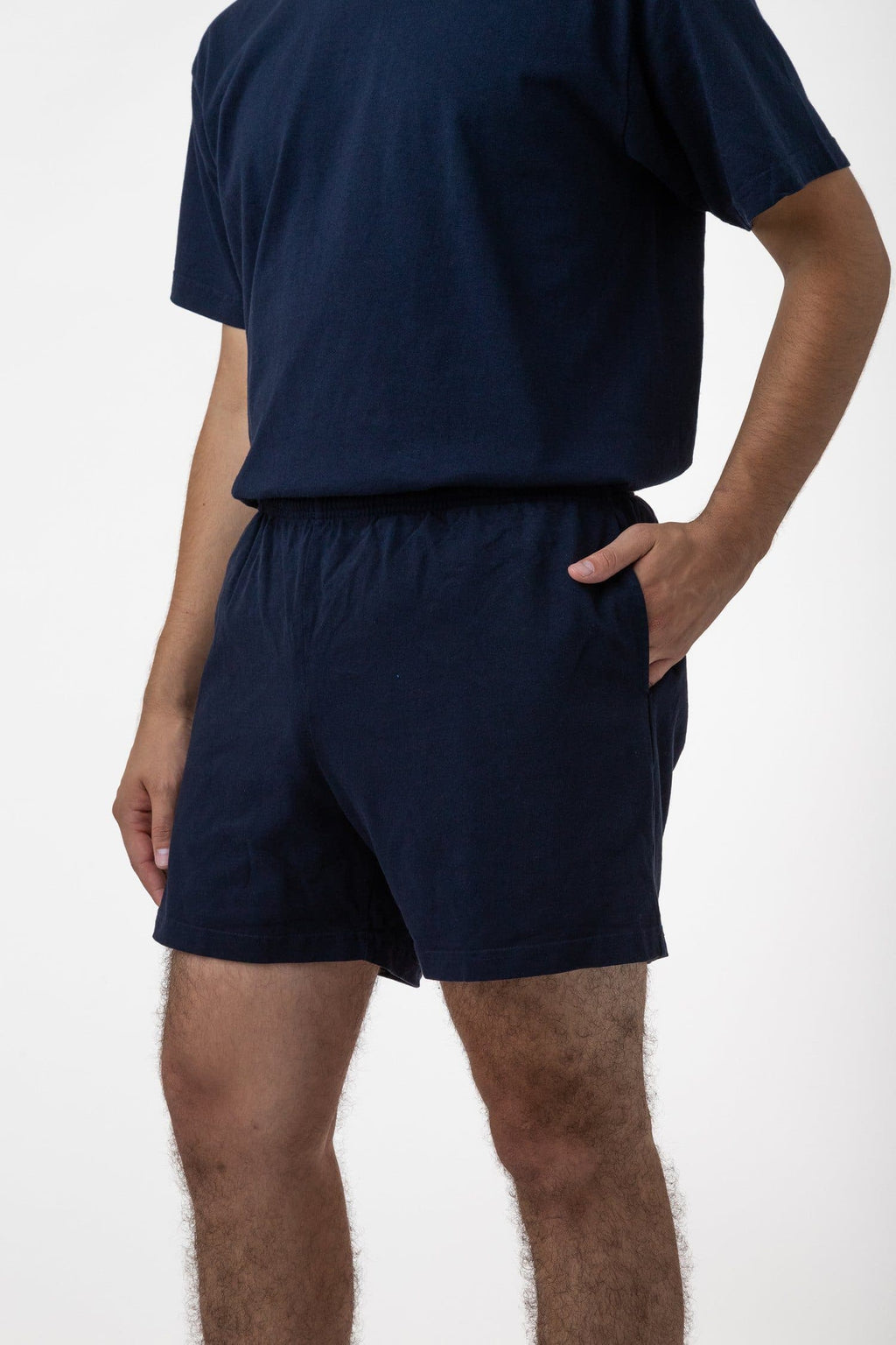 1242GD - Heavy Jersey Garment Dye Gym Shorts