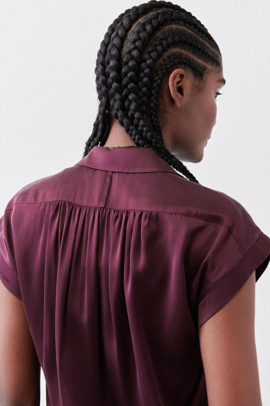 The Nonchalant Oversized Silk Blouse