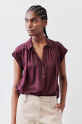 The Nonchalant Oversized Silk Blouse