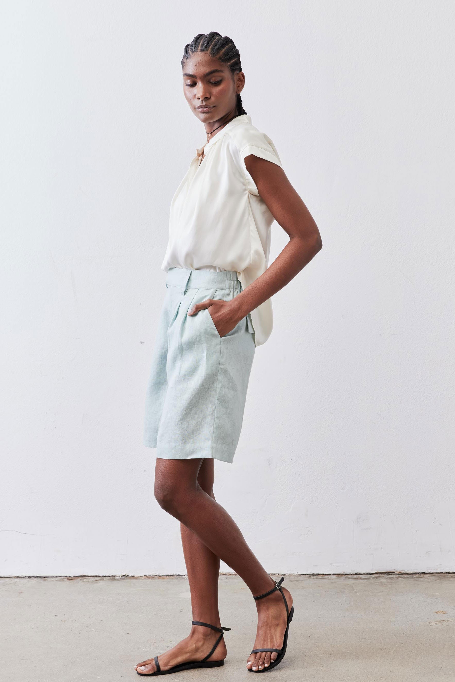 The Nonchalant Oversized Silk Blouse