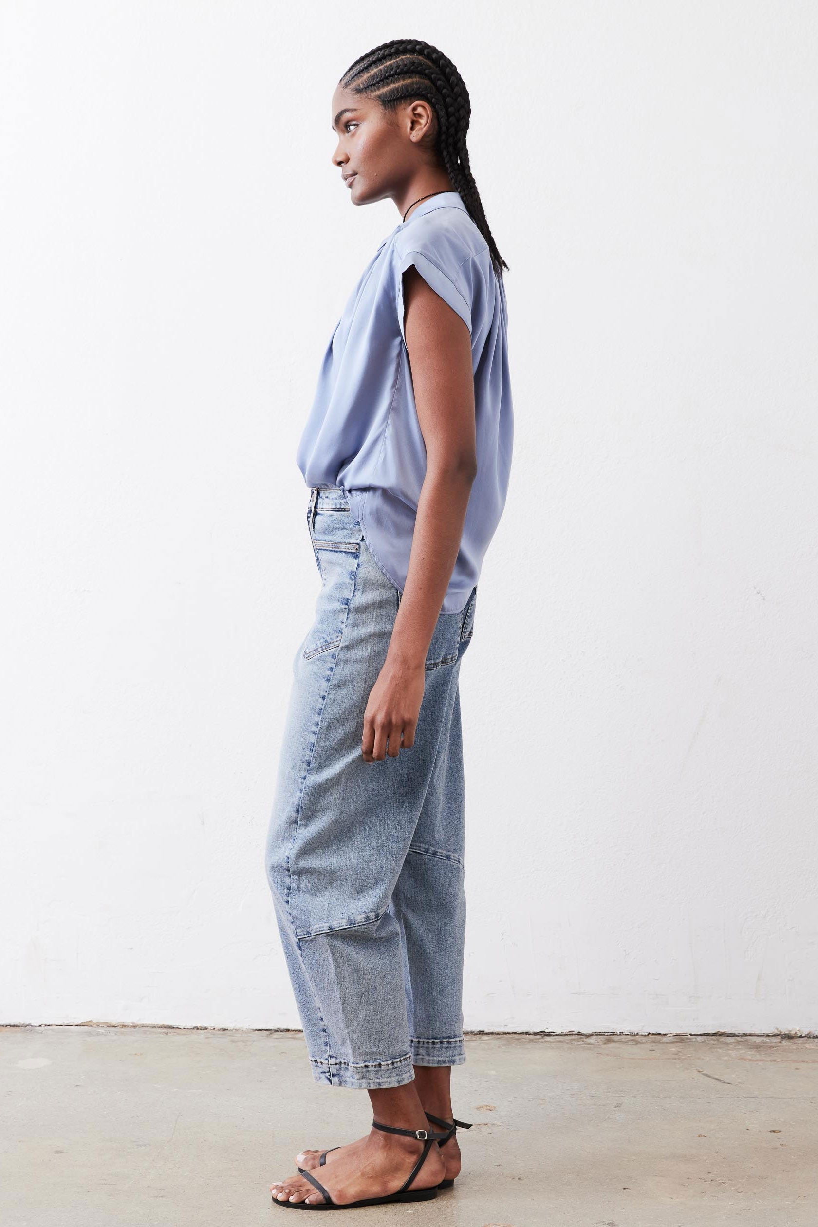 The Nonchalant Oversized Silk Blouse