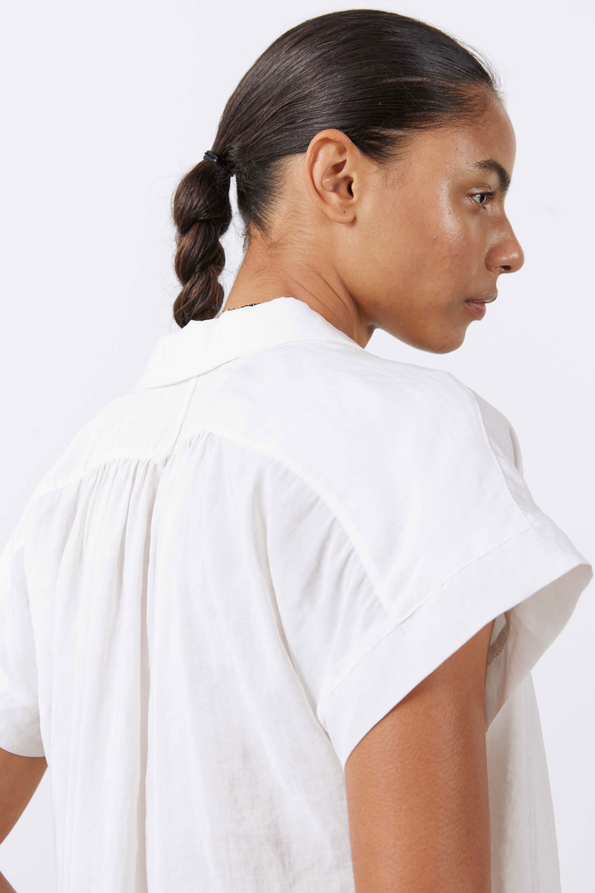 The Nonchalant Oversized Voile Blouse