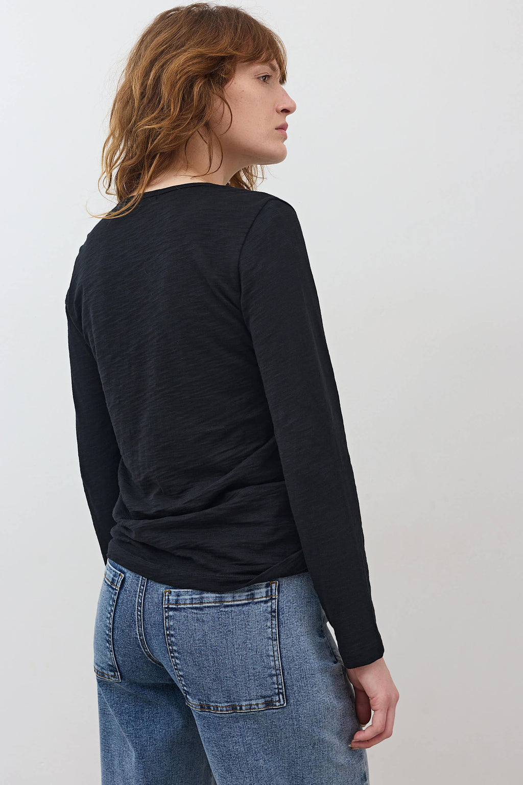 Out from Under Lace Trim Long Sleeve