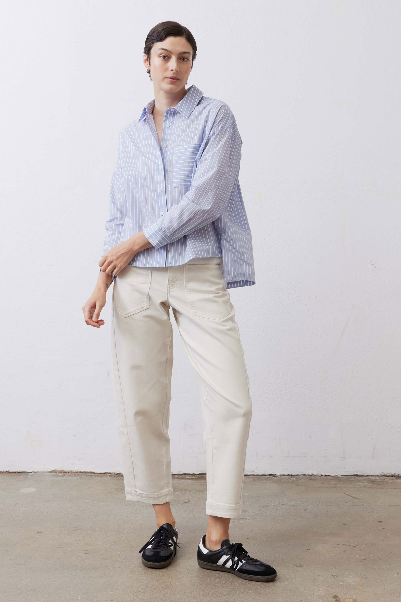 The Oversized Long Sleeve Button Down