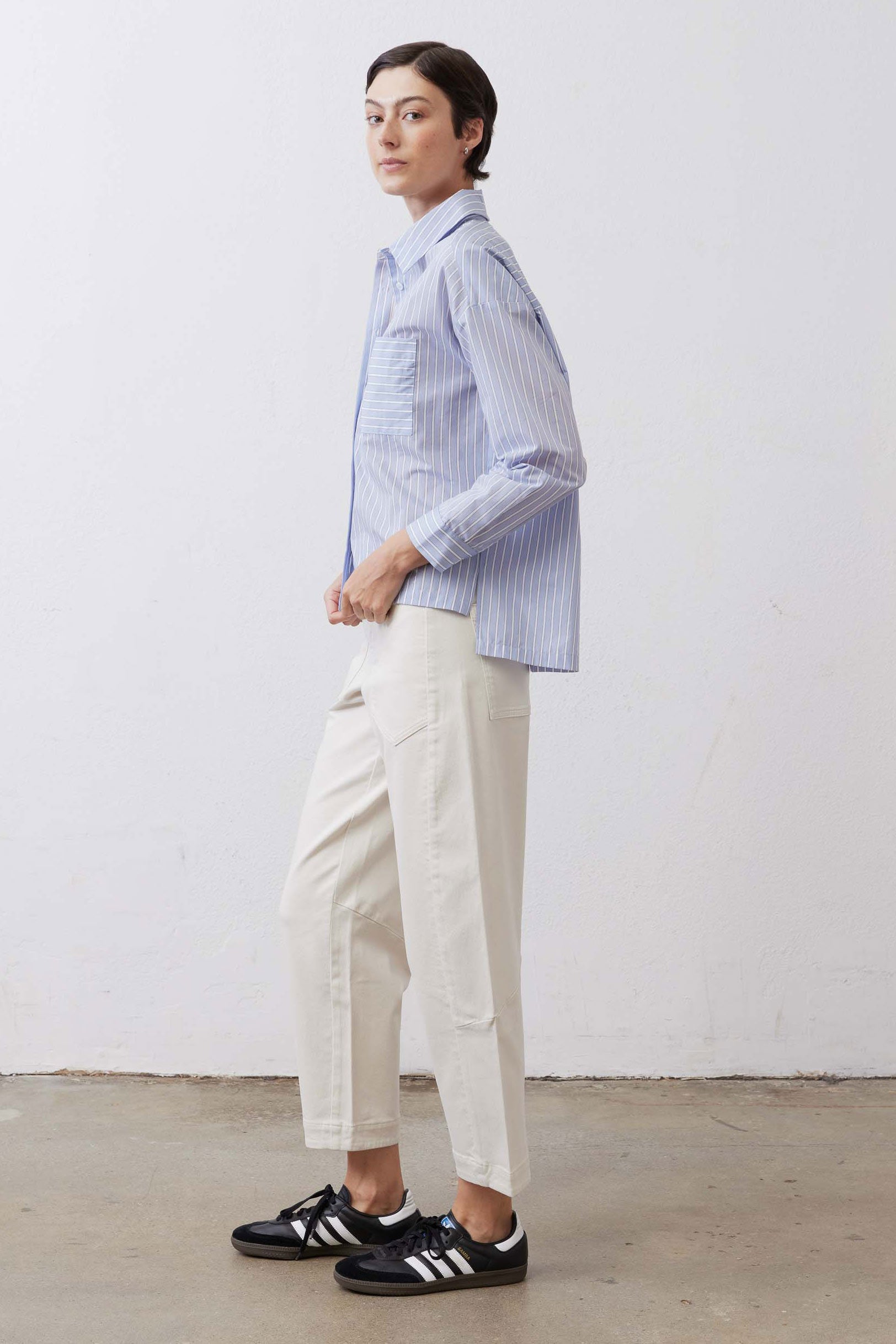 The Oversized Long Sleeve Button Down