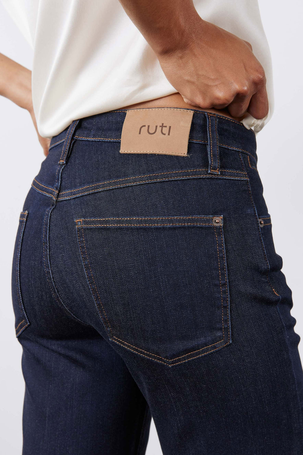 The Petite Palazzo Jeans