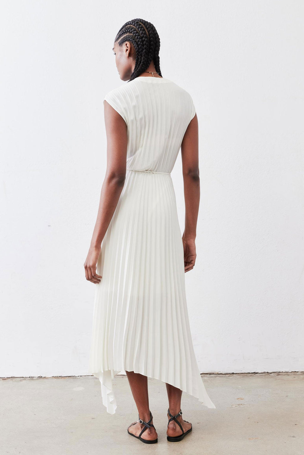 Perfect Pleated Wrap Dress