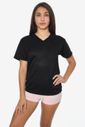 PPQ56 - Boxy Fit V-Neck Tee