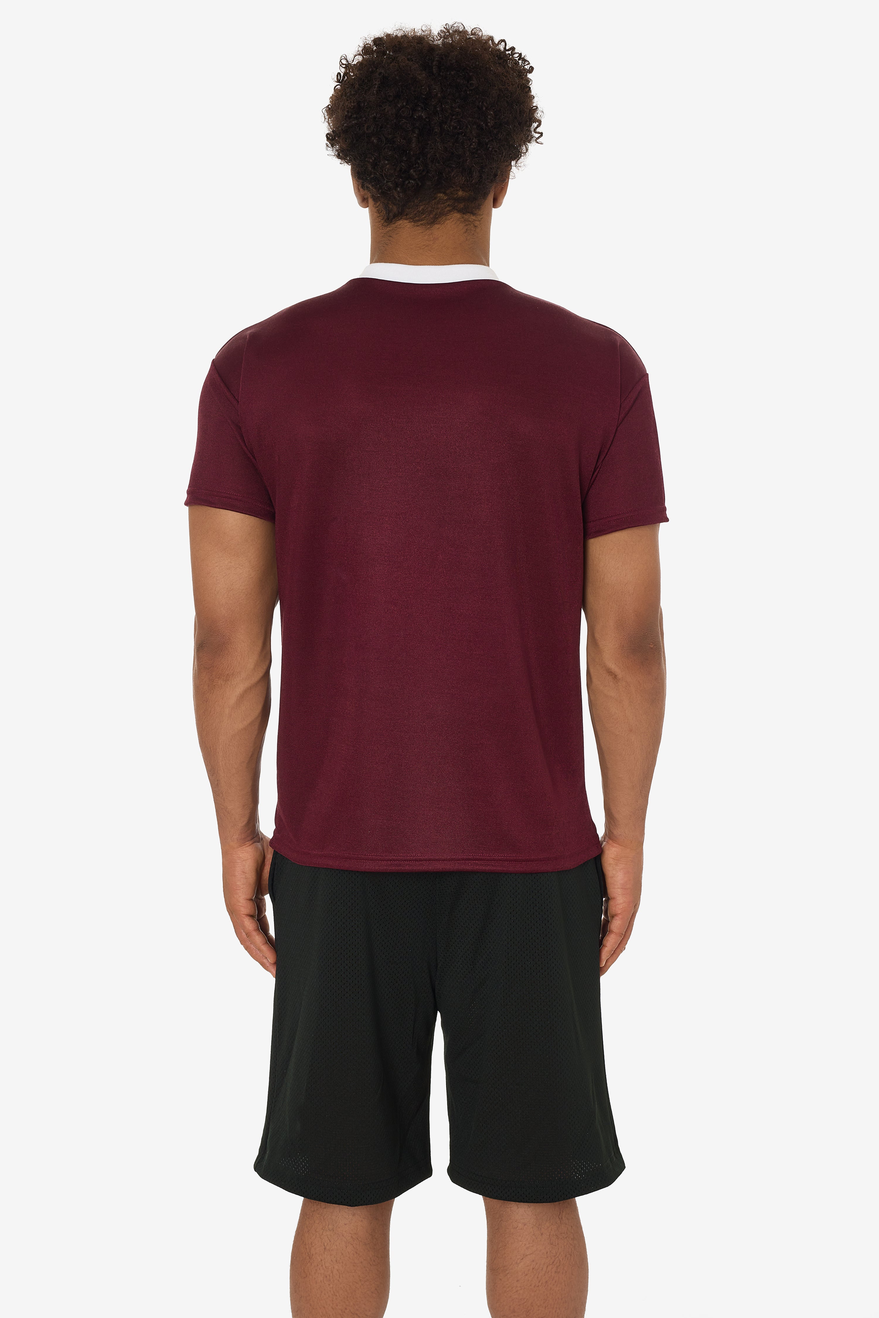 PPQ56 - Boxy Fit V-Neck Tee