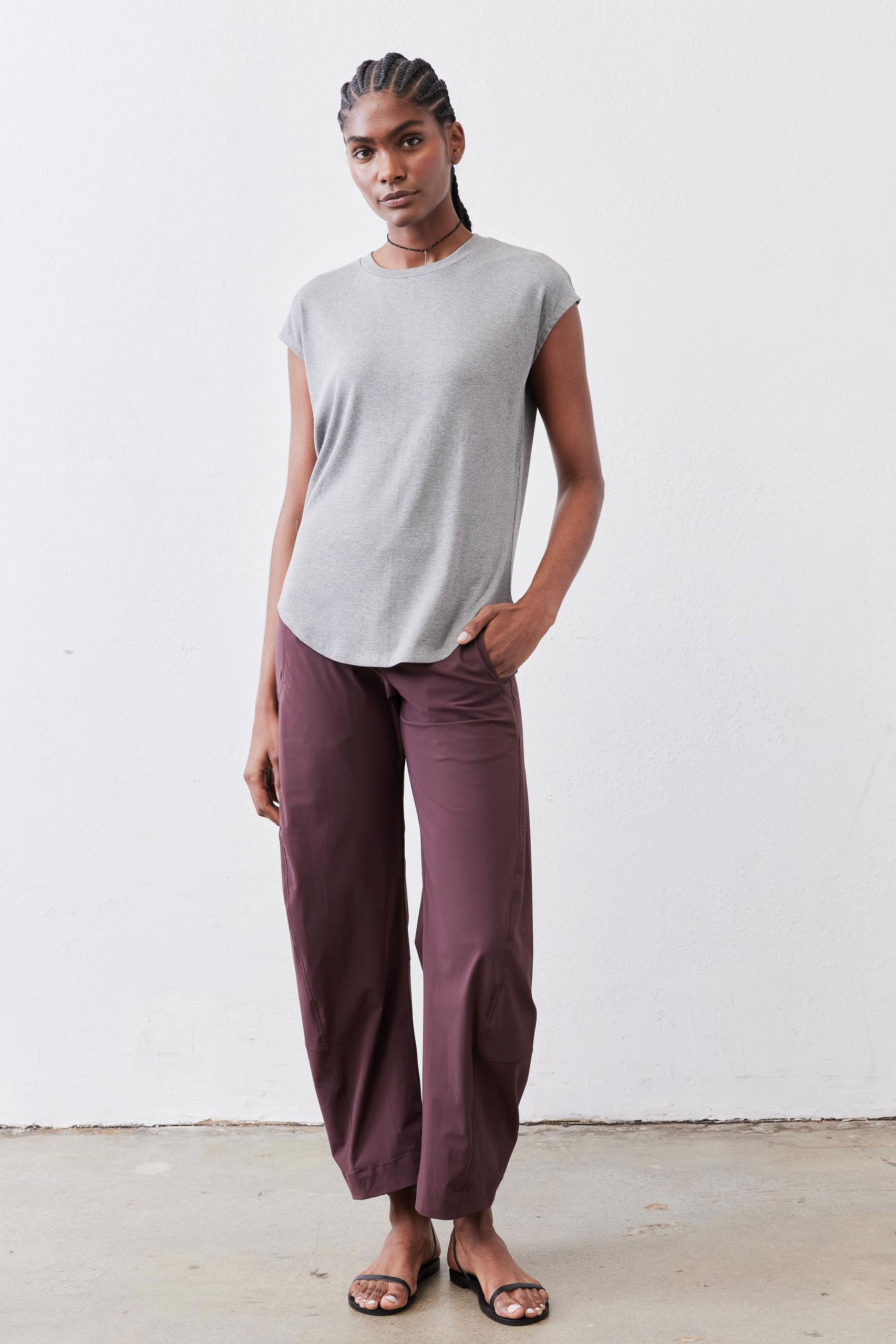 The Ribbed Tuck-In Tee