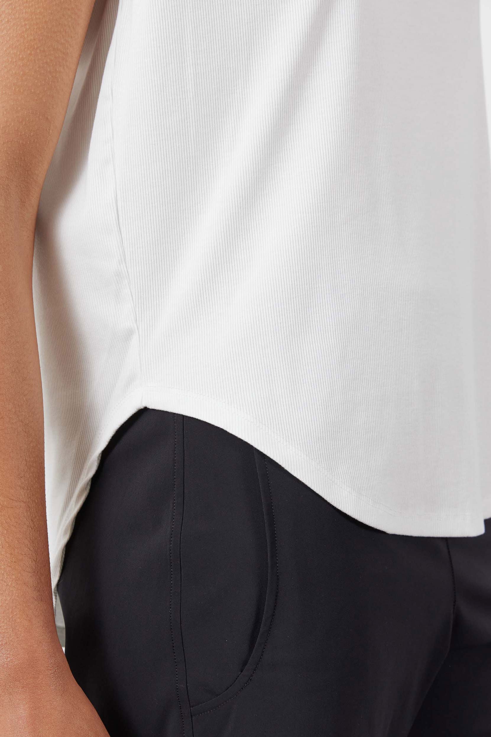The Ribbed Tuck-In Tee