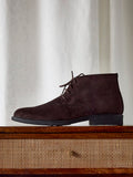 Ricardo Mens Brown Faux Suede Chukka Boots