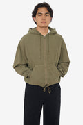 RJC410GD - Cotton Poplin Zip-Up Hooded Jacket