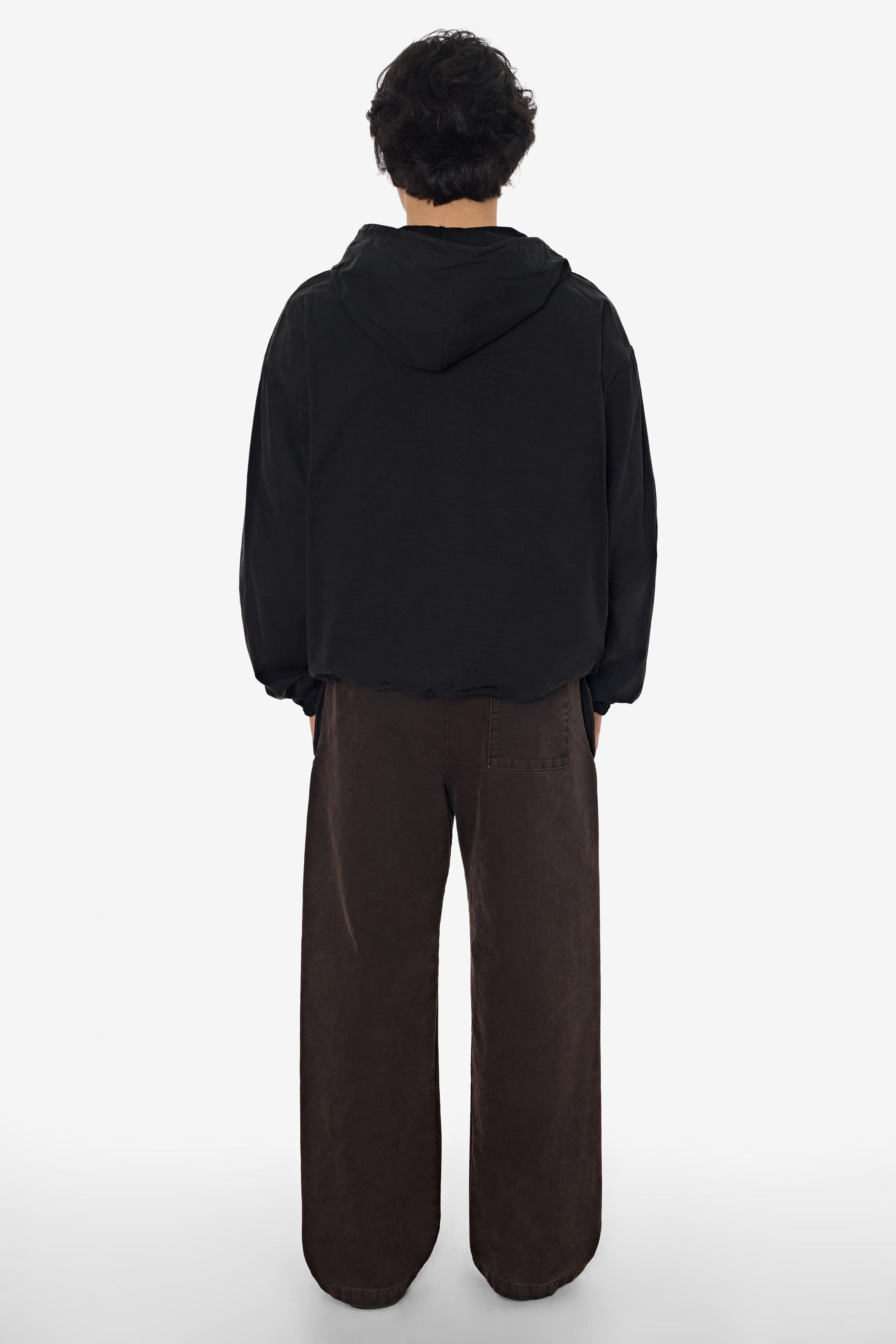 RJC410GD - Cotton Poplin Zip-Up Hooded Jacket