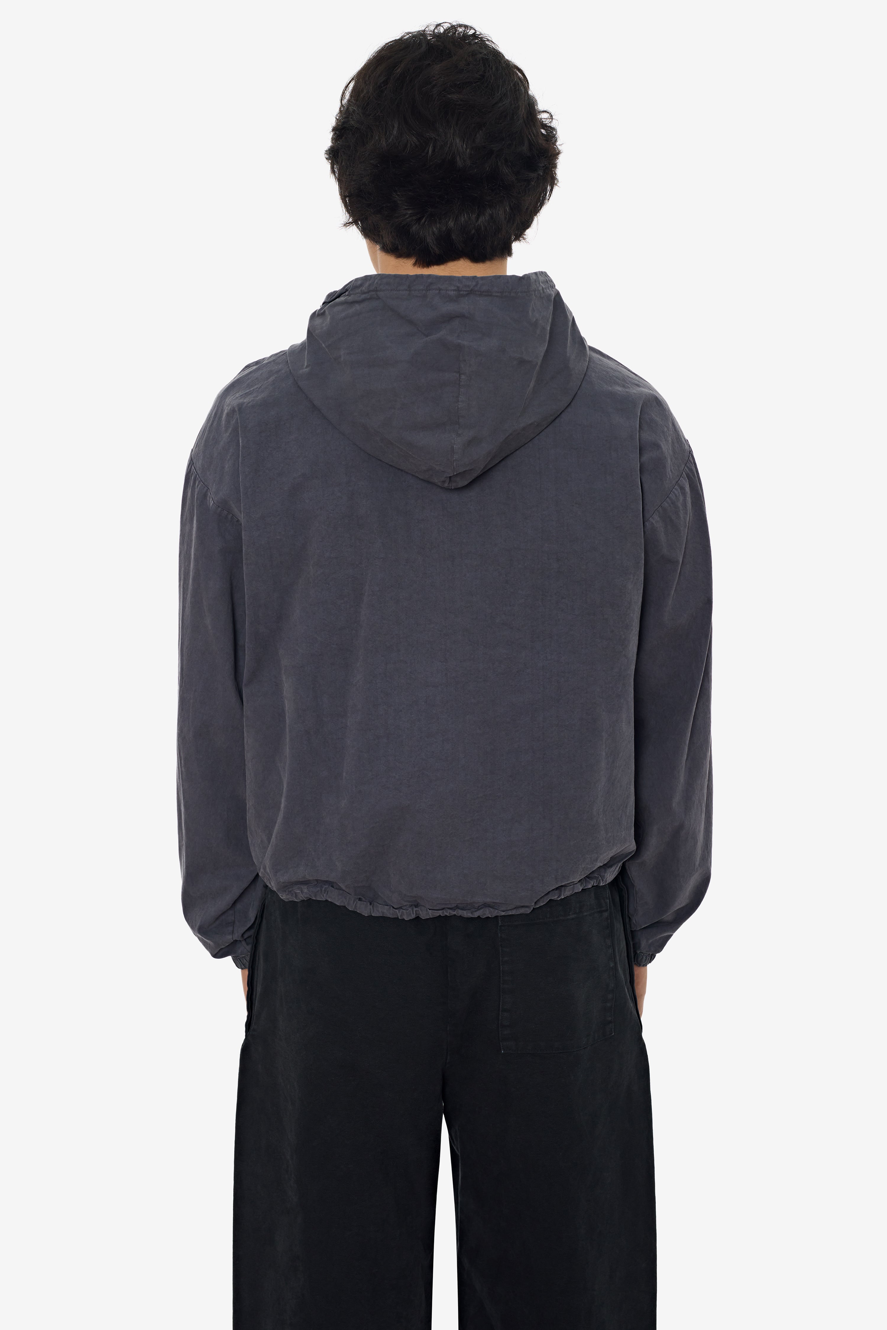 RJC410GD - Cotton Poplin Zip-Up Hooded Jacket
