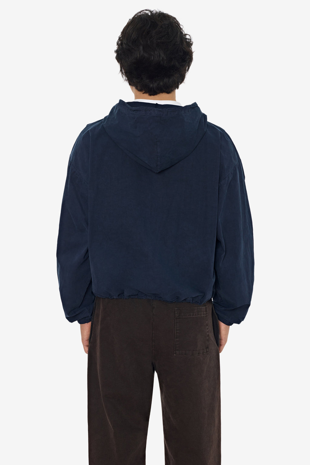 RJC410GD - Cotton Poplin Zip-Up Hooded Jacket
