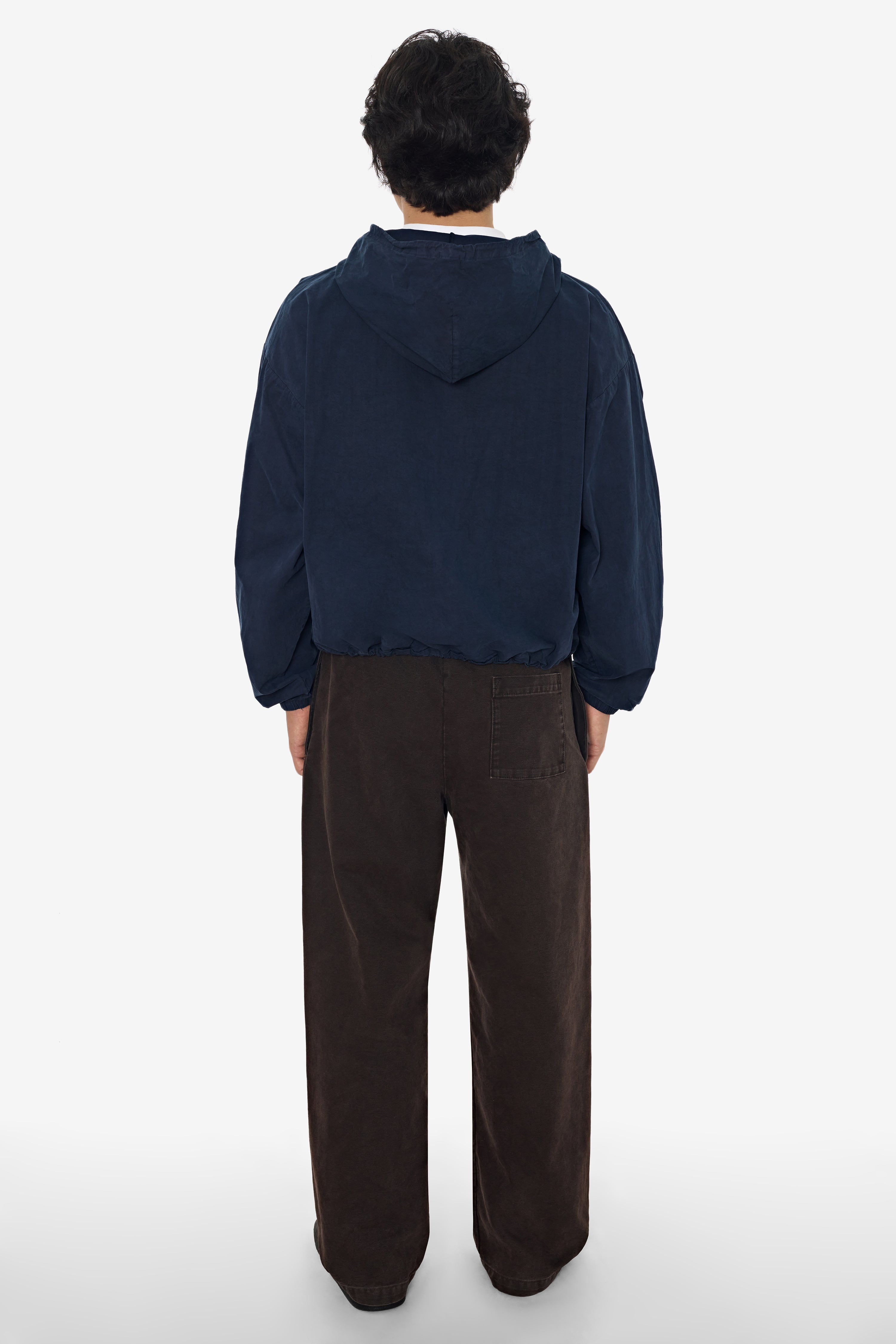 RJC410GD - Cotton Poplin Zip-Up Hooded Jacket
