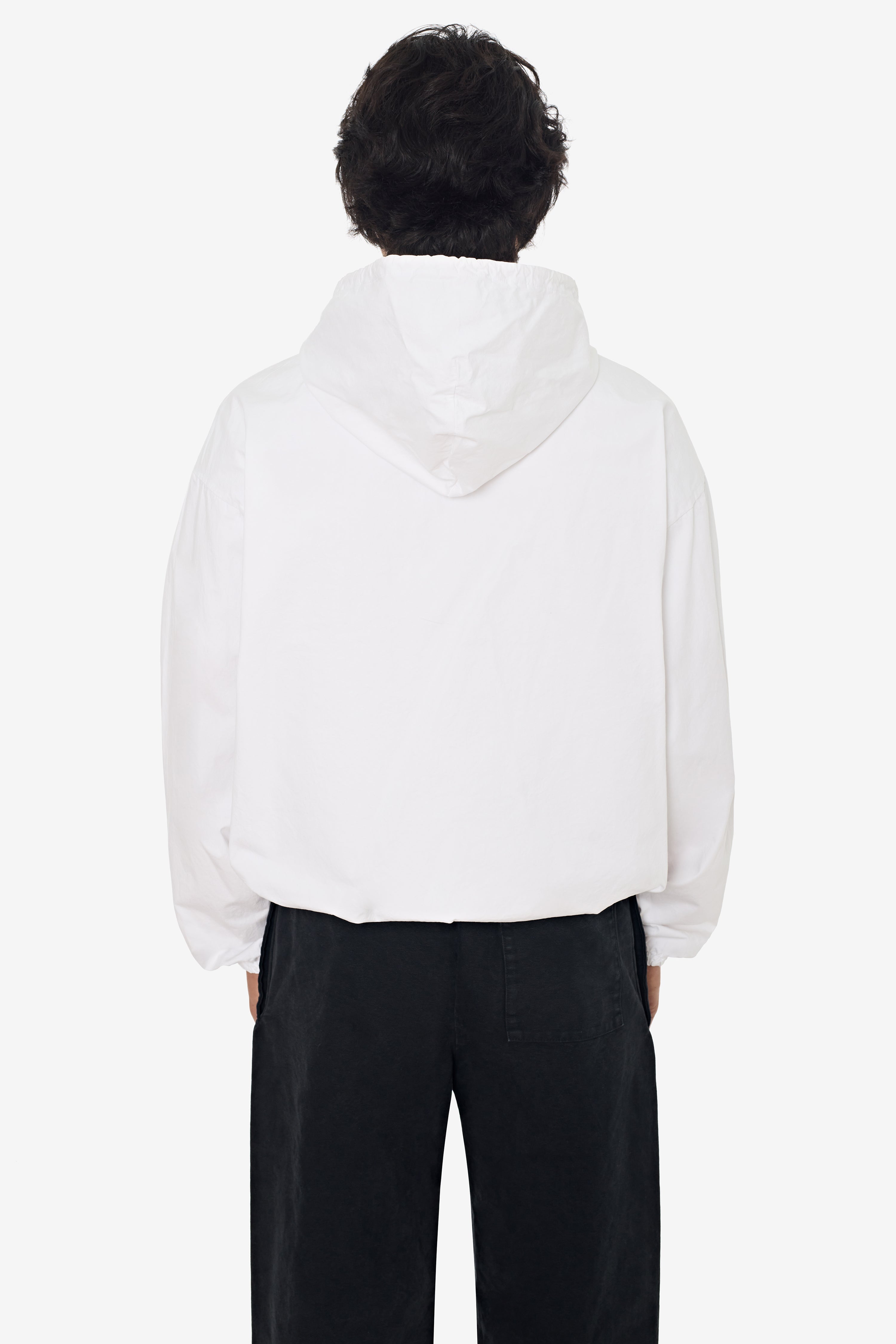 RJC410GD - Cotton Poplin Zip-Up Hooded Jacket