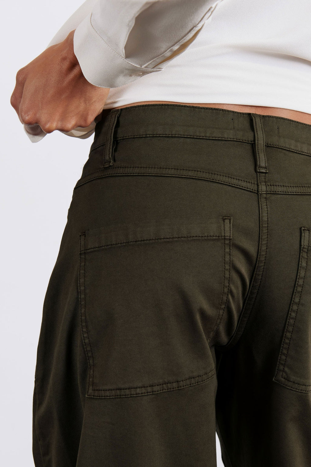 The Slouchy Soft Twill Pants