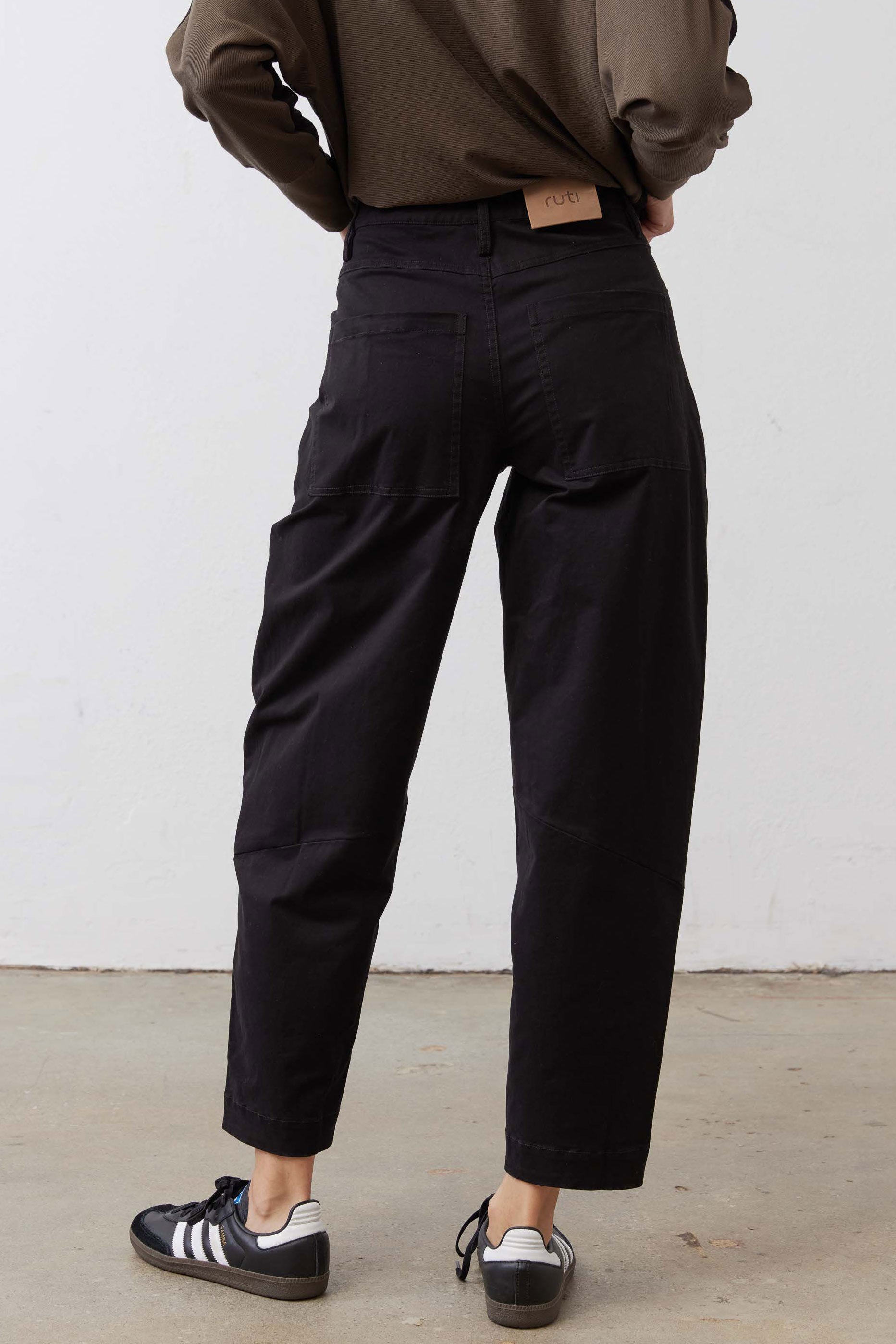 The Slouchy Soft Twill Pants