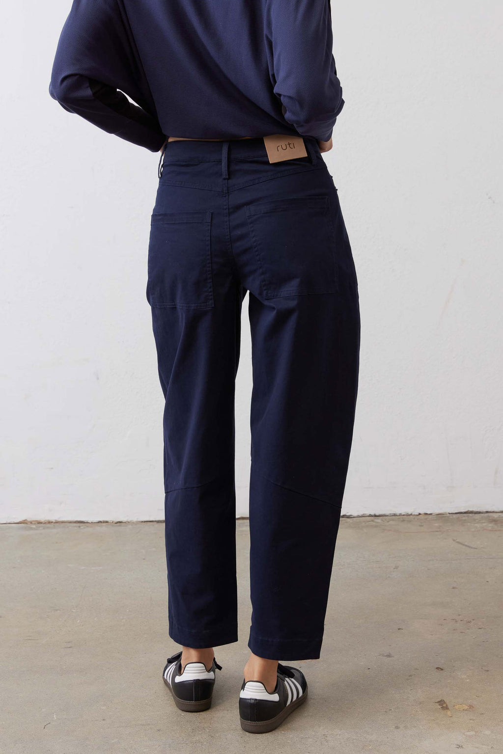 The Slouchy Soft Twill Pants