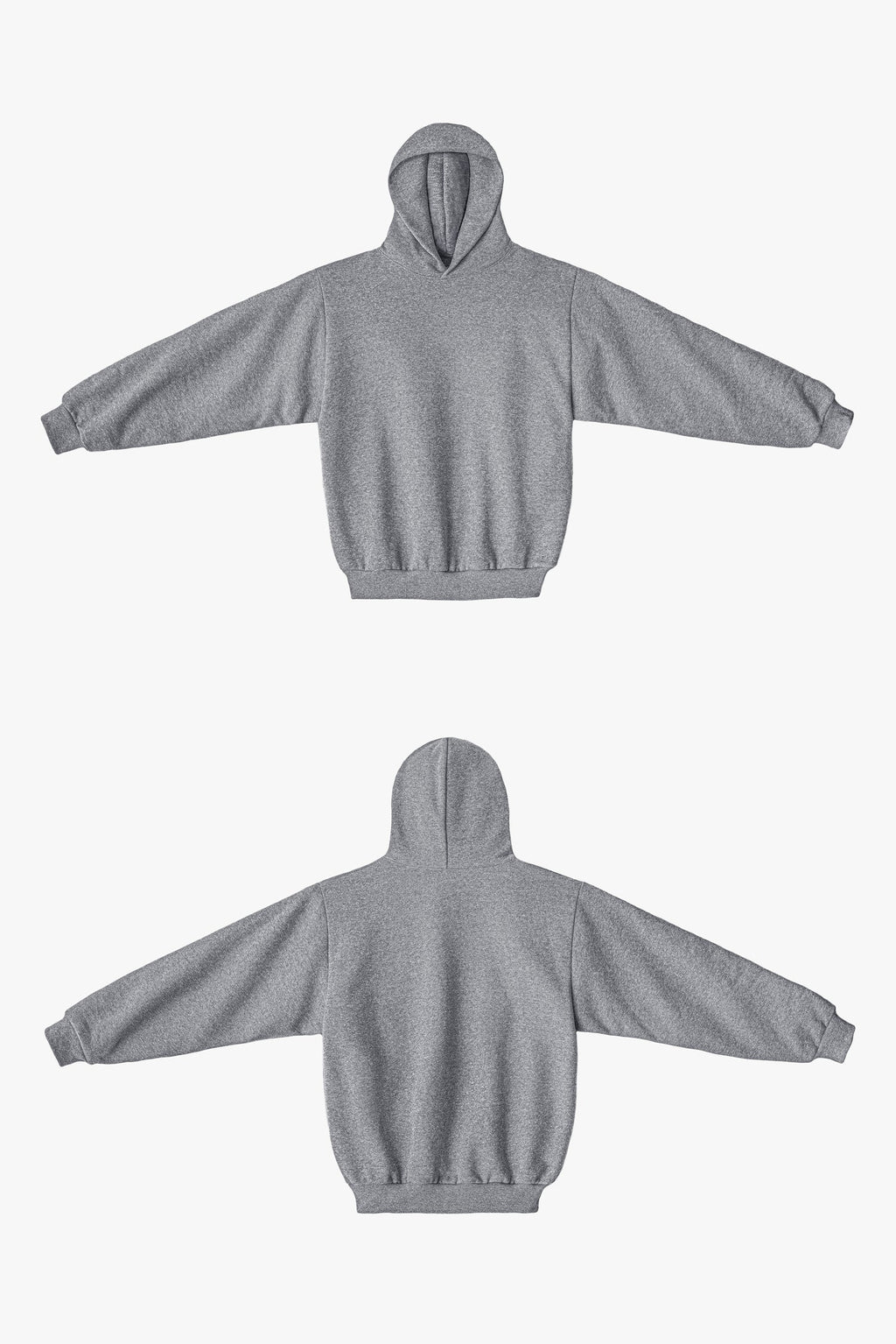 TRF09 - 12 oz. Tri-Blend Gabardine Fleece Hoodie