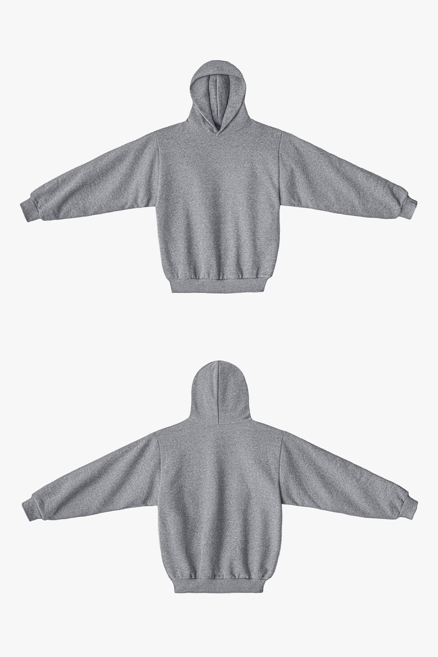 TRF09 - 12 oz. Tri-Blend Gabardine Fleece Hoodie