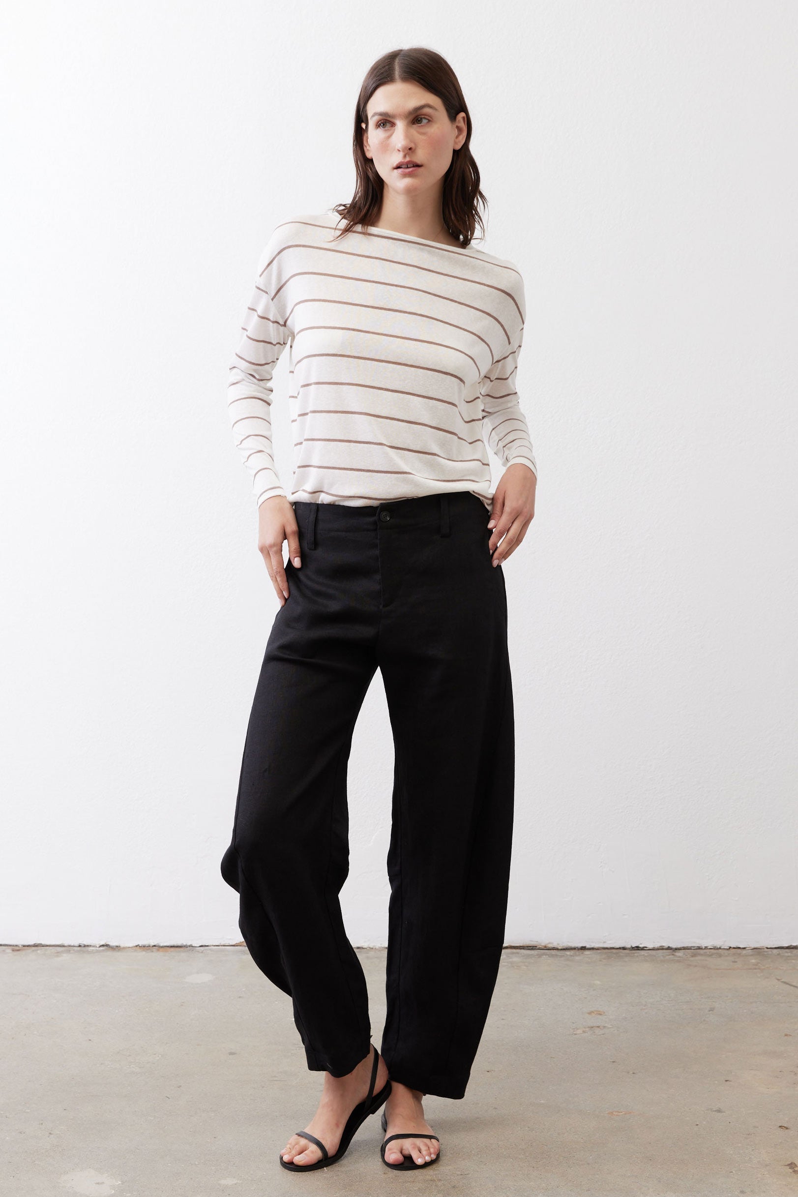 Essential Top With Buttons In The Back