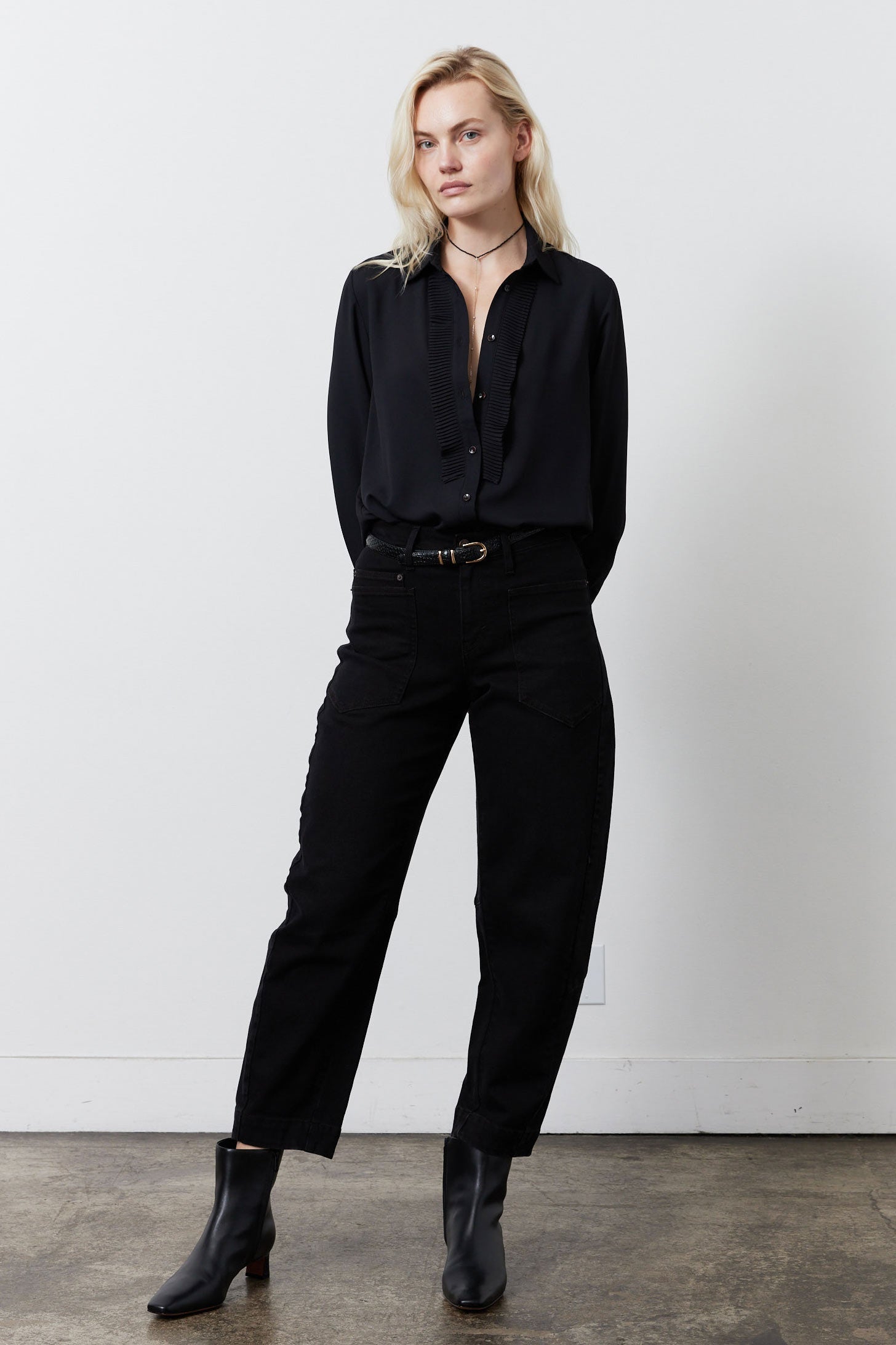 The Tux Blouse