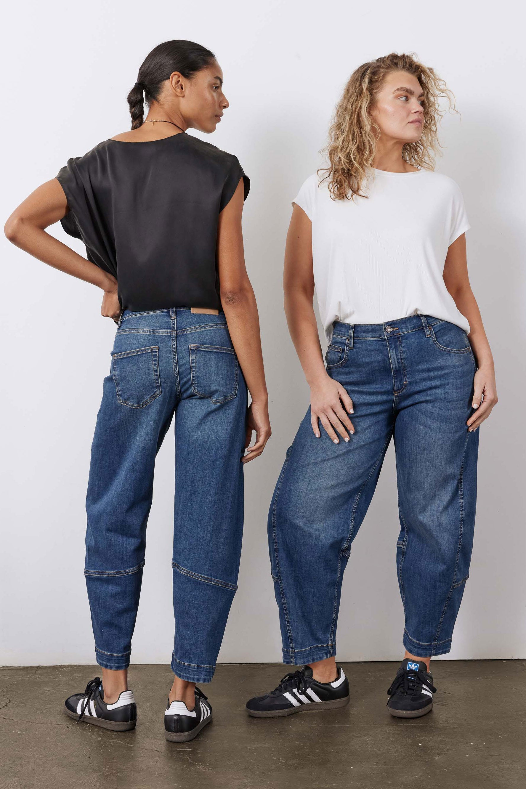 The Long Ultimate Barrel Leg Jeans 2.0