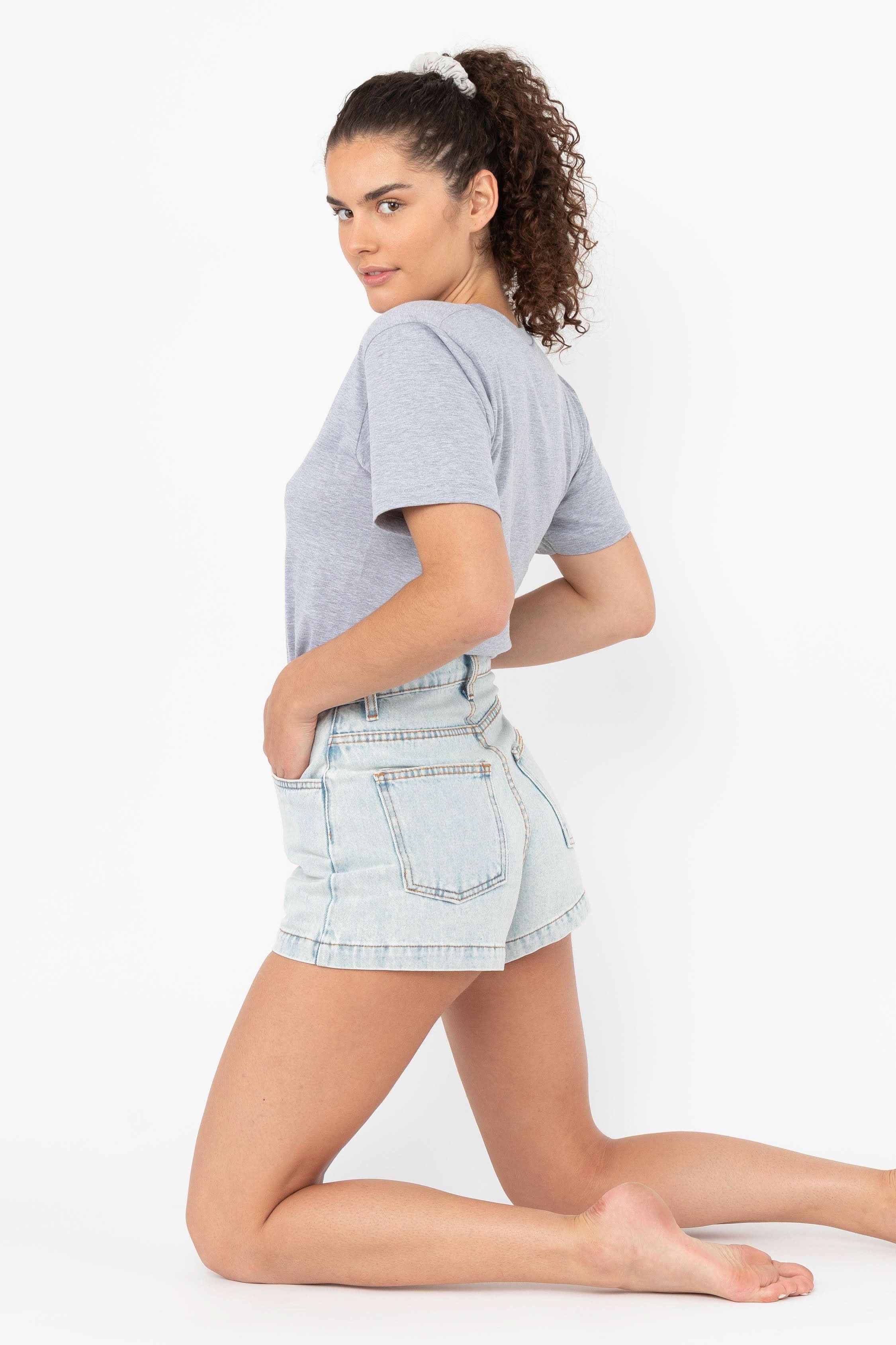24056 - Fine Jersey V-Neck T-Shirt