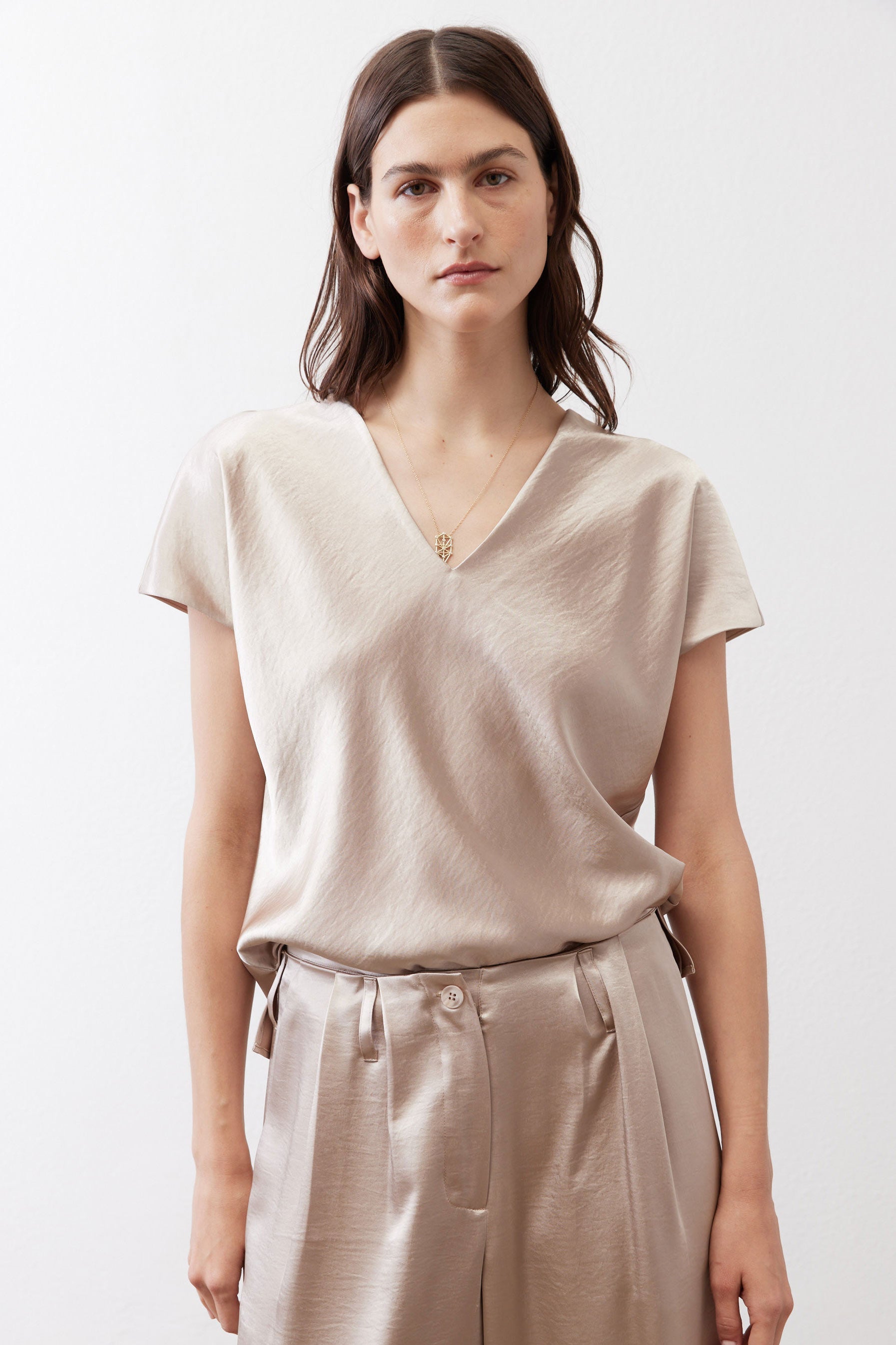 Up The Ante V-Neck Top