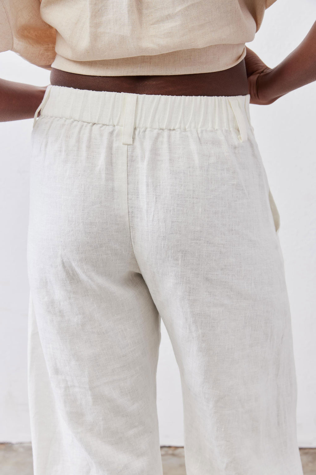 The Uptown Loose Linen Pants