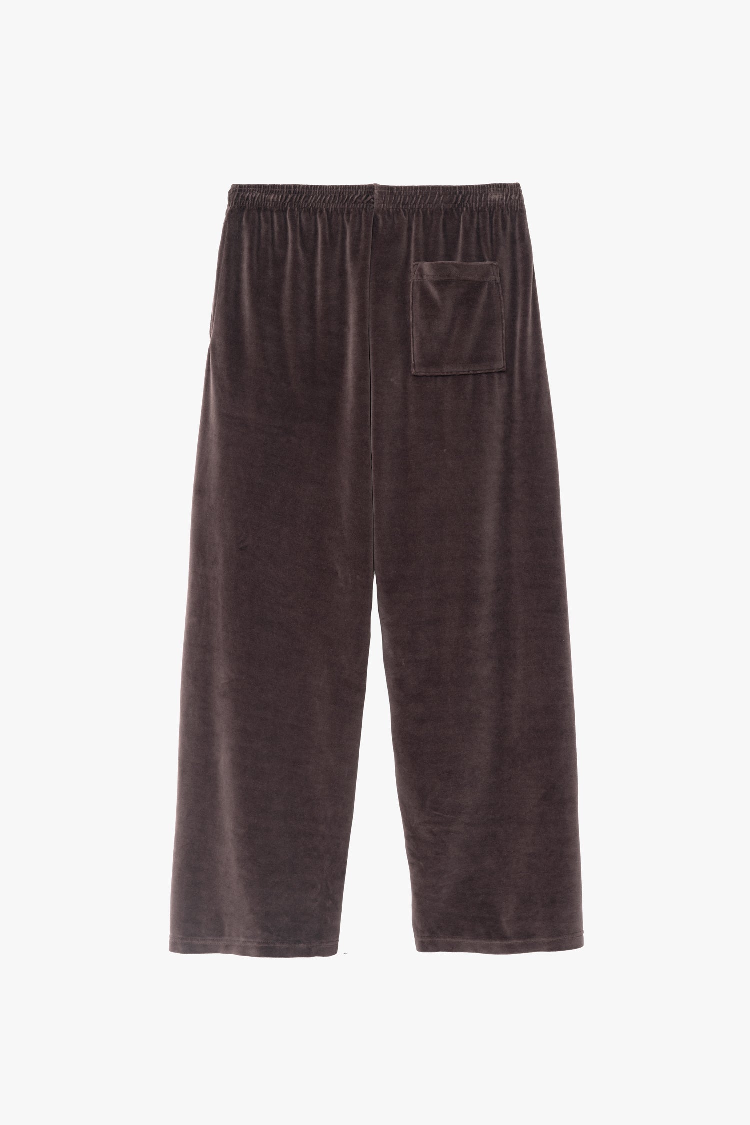 VLR445GD - Garment Dye Velour Open Bottom Sweatpants
