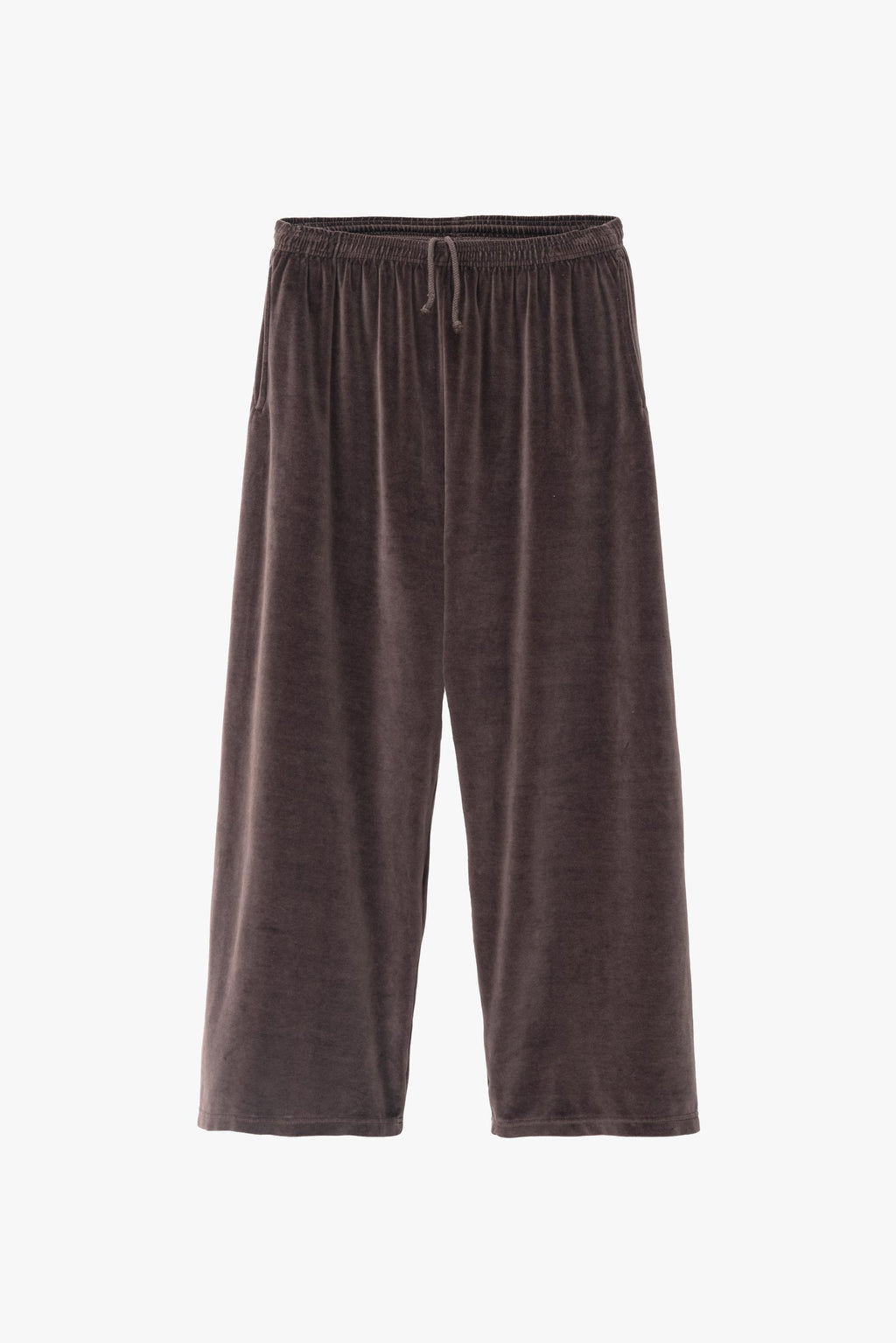 VLR445GD - Garment Dye Velour Open Bottom Sweatpants