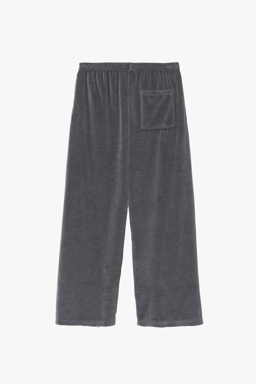 VLR445GD - Garment Dye Velour Open Bottom Sweatpants
