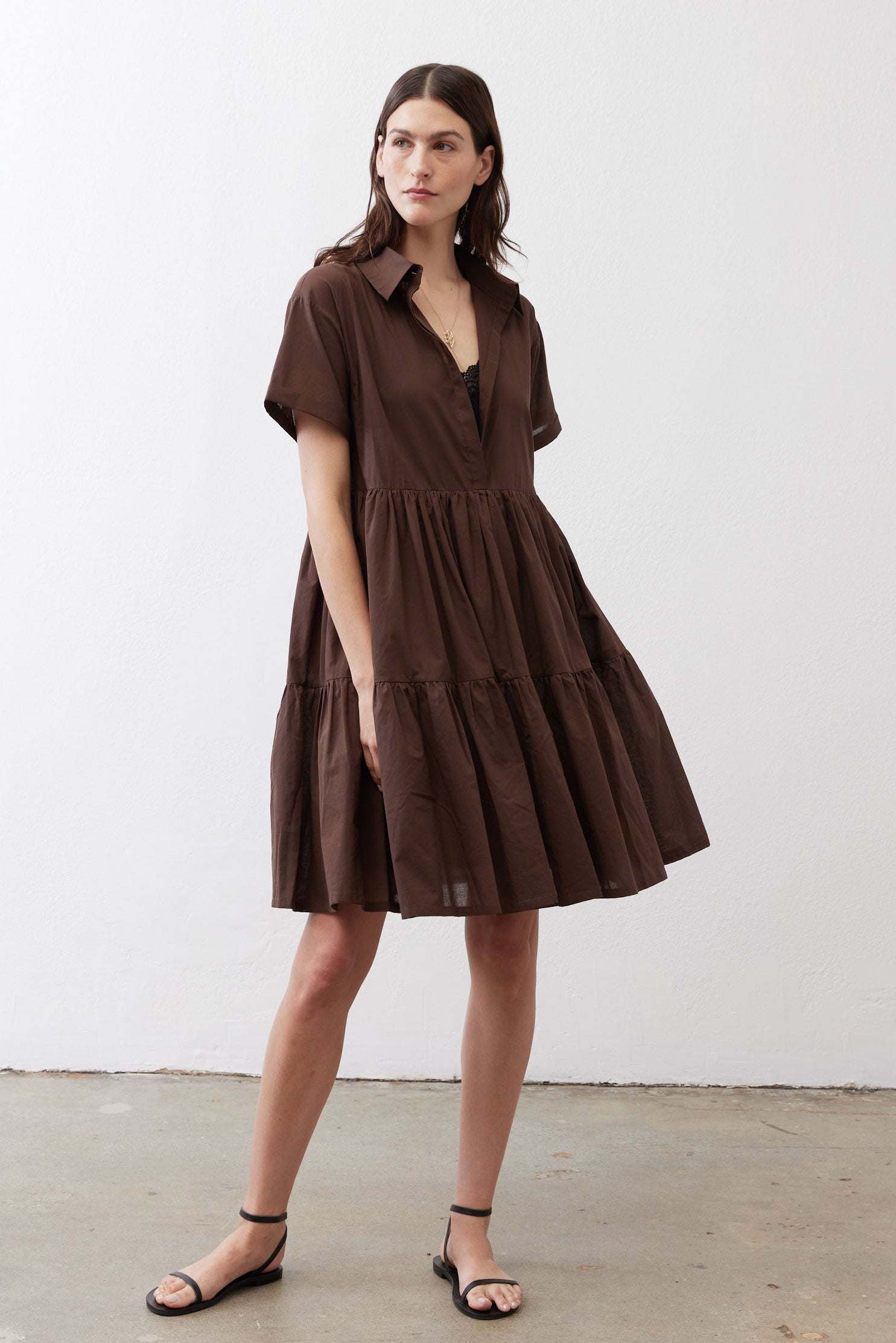 Walking On Air Poplin Dress