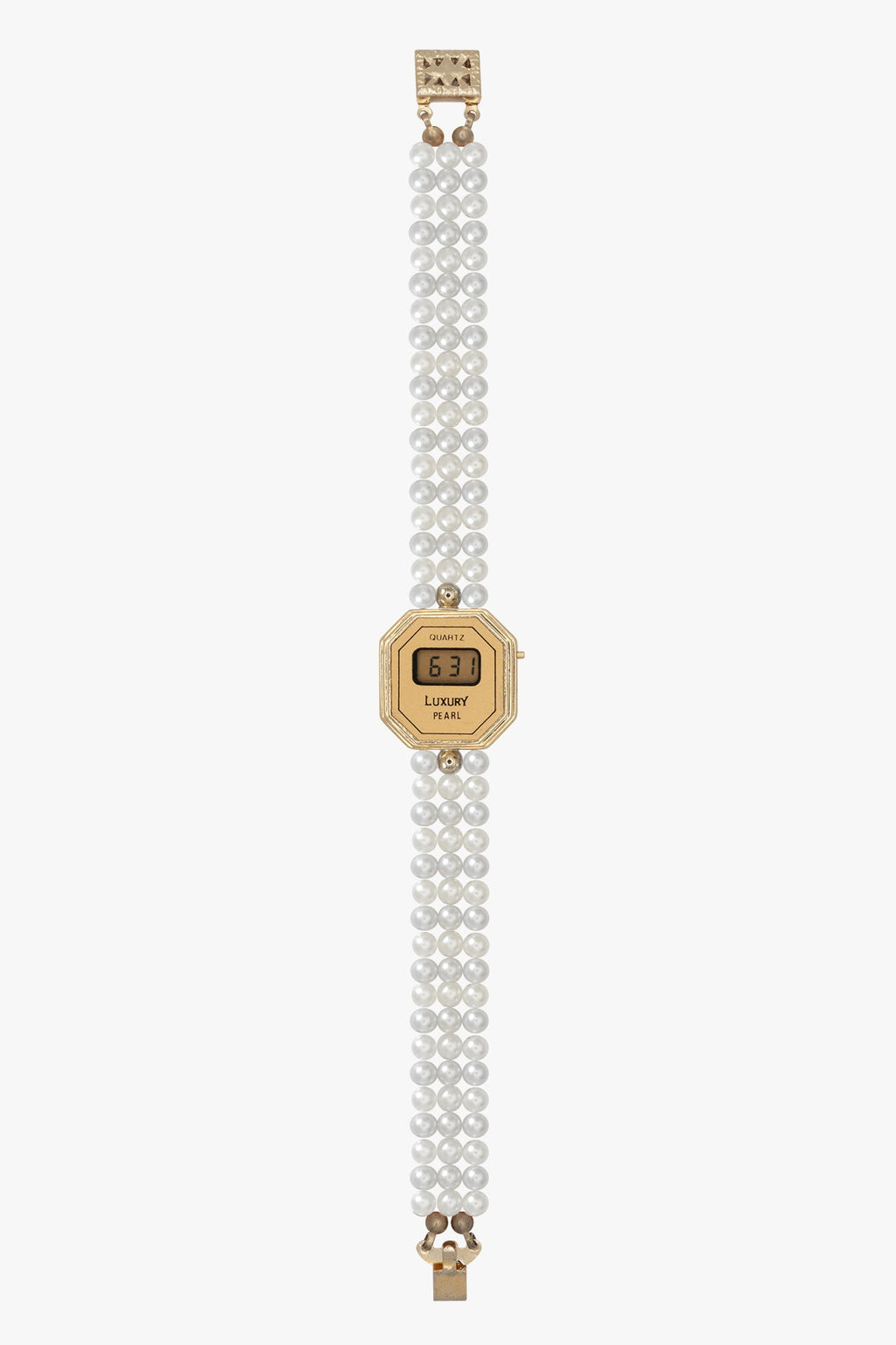 WCHRLUXB - Ladies 1980s Pearl Watch