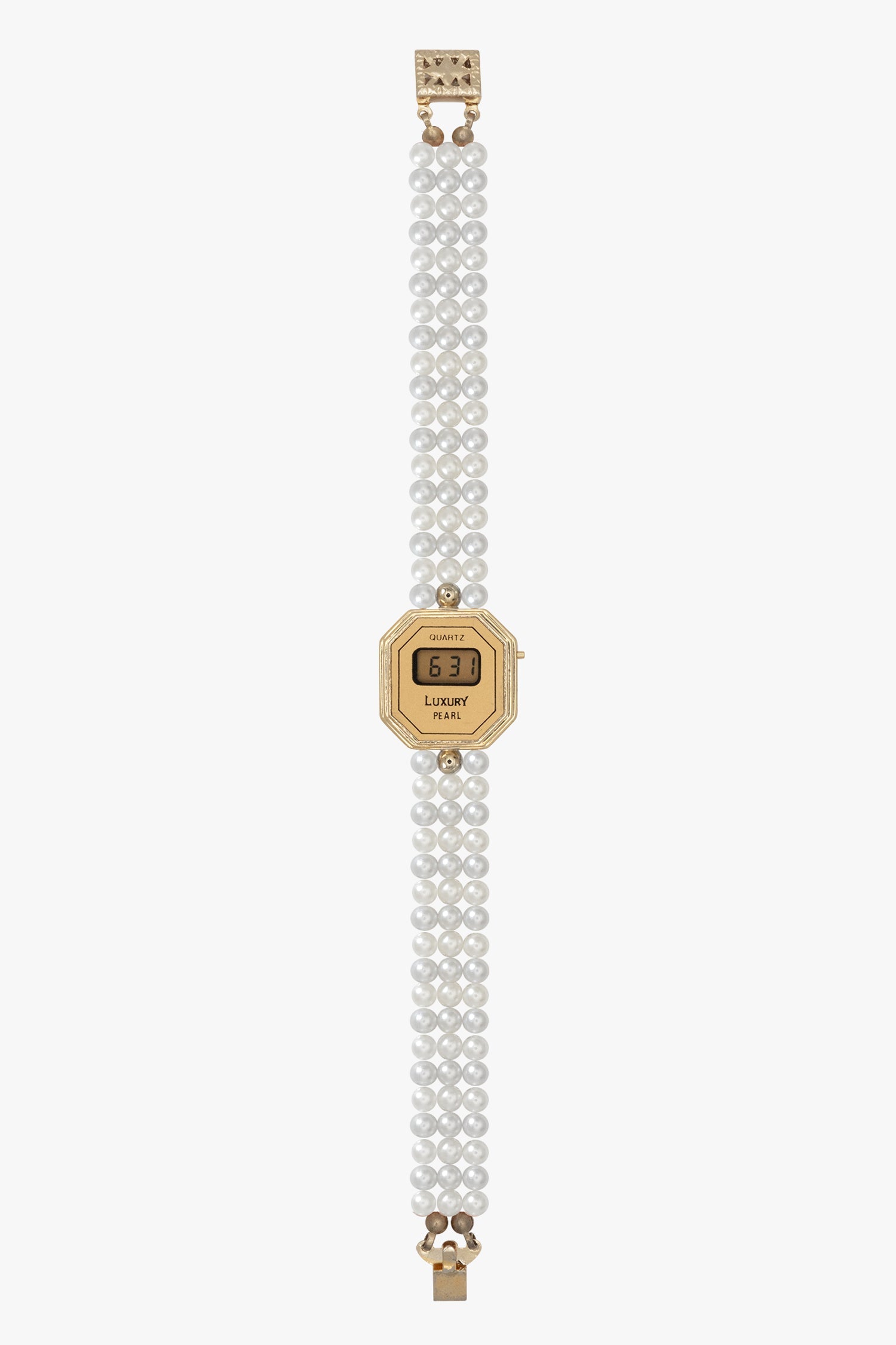 WCHRLUXB - Ladies 1980s Pearl Watch