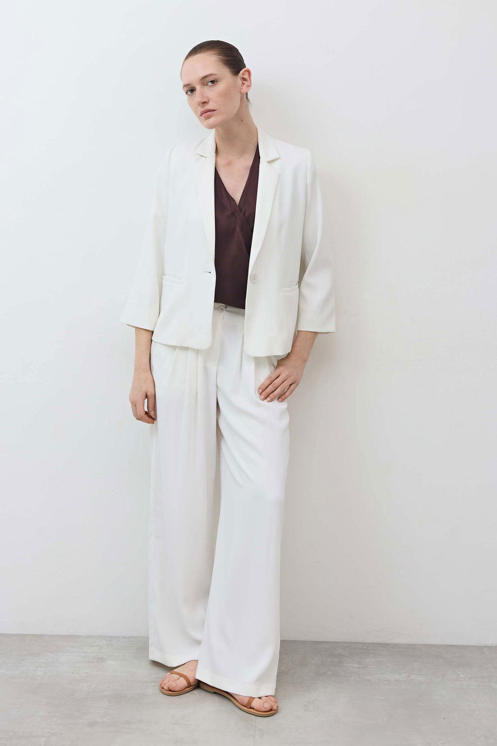 The Wrap Washable Silk Top
